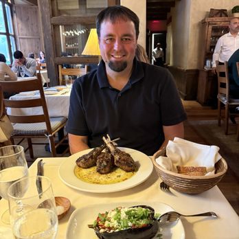 Kokkari Estiatorio - Assyrtiko and arnisia paidakia - Greek Near Me - San Francisco, California