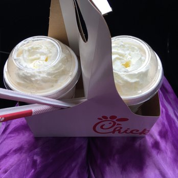 Chick-fil-A - Peach Milkshakes - Fast Food Near Me - Miramar, Florida