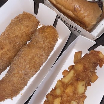 Oh K-Dog - korean corn dogs and teriyaki egg toast - Hot Dogs Near Me - Arlington, Virginia Oh K-Dog - korean corn dogs and teriyaki egg toast - Hot Dogs Near Me - Arlington, Virginia