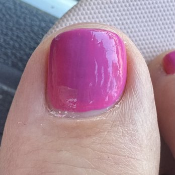 Tipsy Nail Bar - different color polish, cuticles a mess - Nail Salons Near Me - Deerfield Beach, Florida Tipsy Nail Bar - different color polish, cuticles a mess - Nail Salons Near Me - Deerfield Beach, Florida