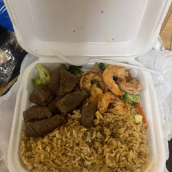 Hibachi Steak and Shrimp
