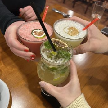 Shark’s Peruvian Cuisine - Mojito mocktail, pisco sours (strawberry, lime) - Latin American Near Me - Central Falls, Rhode Island Shark’s Peruvian Cuisine - Mojito mocktail, pisco sours (strawberry, lime) - Latin American Near Me - Central Falls, Rhode Island
