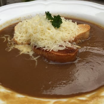 Cathedral Café - French onion soup. - Cafes Near Me - Prague, Puerto Rico Cathedral Café - French onion soup. - Cafes Near Me - Prague, Puerto Rico