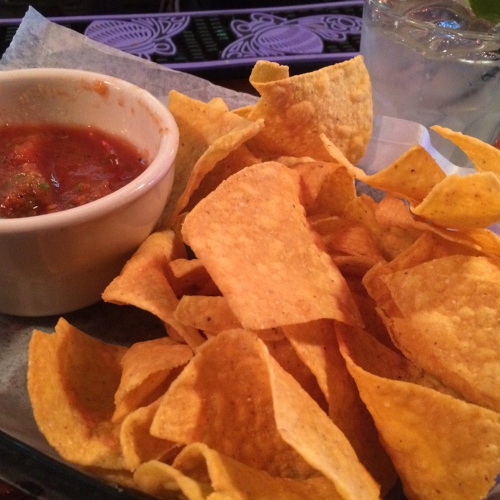 SOL Mexican Grill - Chips, salsa and a fine margarita upstairrs - Mexican Near Me - Washington, DC, District of Columbia