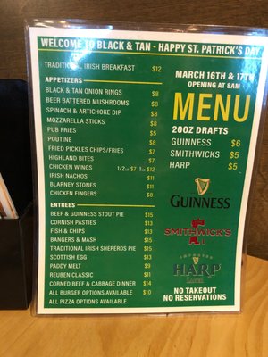 Menu photo 2 John Sullivan’s Pub Augusta, ME