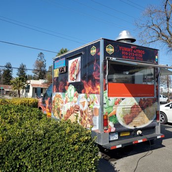 Yummy Gyro - a food truck parked in a parking lot - Food Trucks Near Me - Elk Grove, California Yummy Gyro - a food truck parked in a parking lot - Food Trucks Near Me - Elk Grove, California