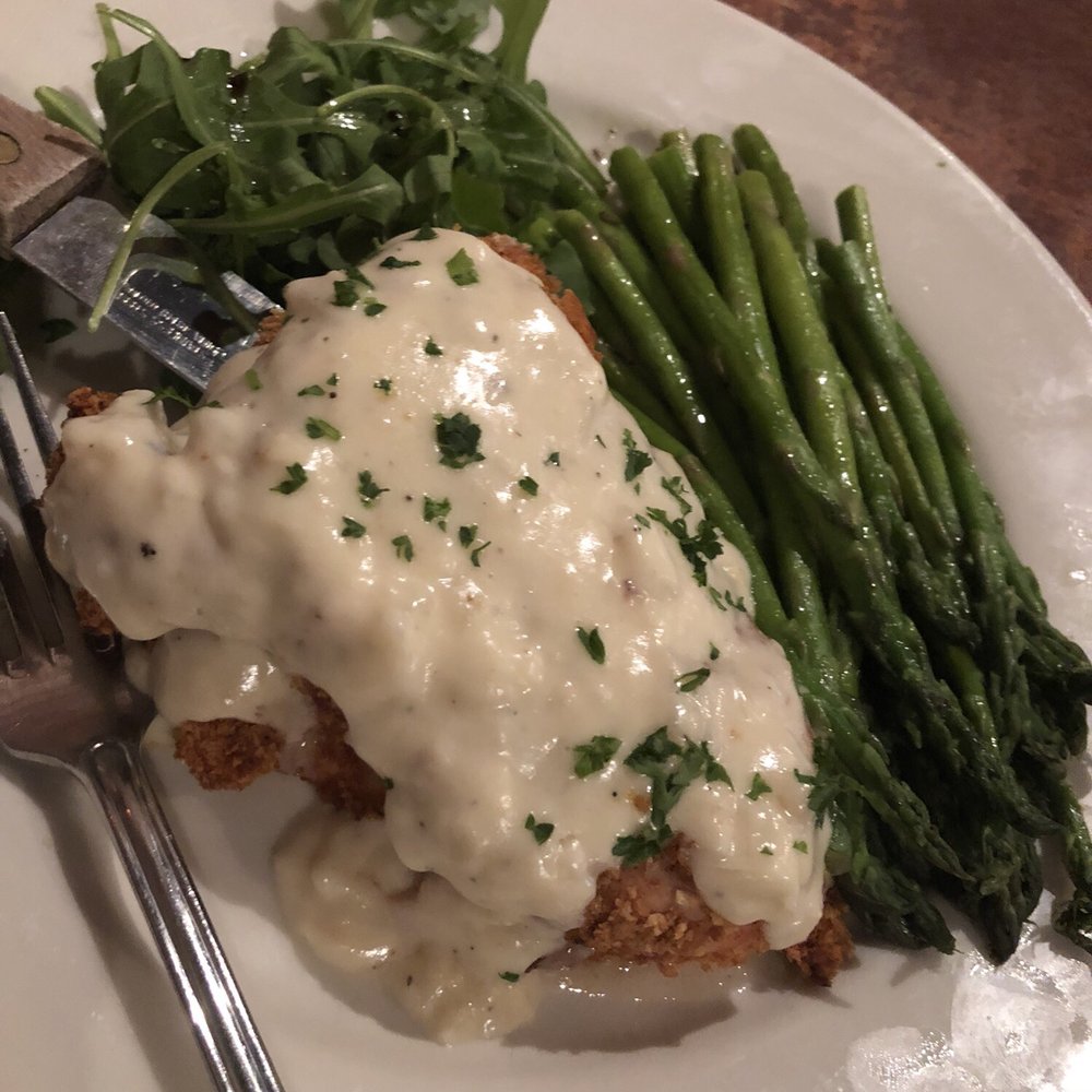 Brick Restaurant - Prosciutto Manchego Chicken and Asparagus - New American Near Me - Jacksonville, Florida
