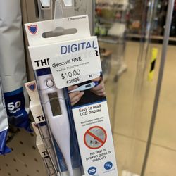 Goodwill Store - $10.00 for a cheap thermometer! You can buy one @ Dollar store for $1 or a lot cheaper @ Walmart.