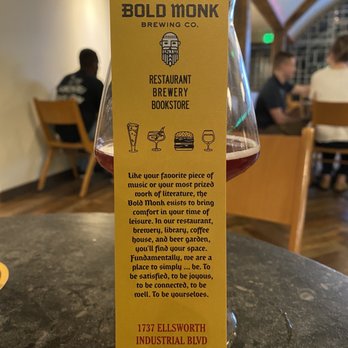 Bold Monk Brewing - Business Philosophy - Brewpubs Near Me - Atlanta, Georgia