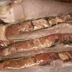 Thompson's Smoke House - Smoked pork chops.