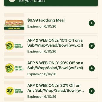 Subway - Fast Food Near Me - Roslindale, Massachusetts