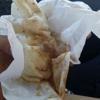 Burrito Spot - Super watery leaking through paper. - Mexican Near Me - Santa Fe, New Mexico Burrito Spot - Super watery leaking through paper. - Mexican Near Me - Santa Fe, New Mexico