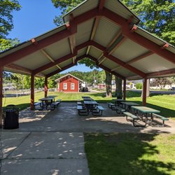 Topinabee Beach and Park - Picnic shelter at Topinabee Beach and Park