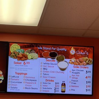 Shah's Halal Food - Menu - Halal Near Me - Holbrook, New York Shah's Halal Food - Menu - Halal Near Me - Holbrook, New York