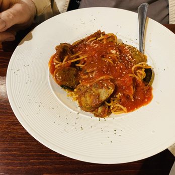 Luigi's - a plate of spaghetti with meat and sauce - Italian Near Me - Skiatook, Oklahoma