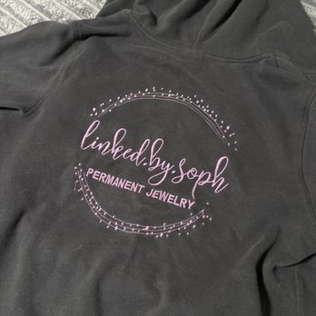 Custom Stitchery - Love the large logo on the back! - Screen Printing/T-Shirt Printing Near Me