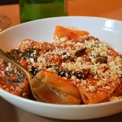 Ruby Red Flamingo - Eggplant pasta :)