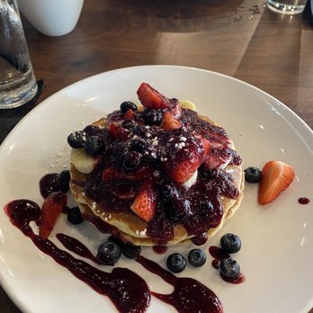 360 Brunch House - Fruity pancakes - Breakfast & Brunch Near Me - Mansfield, Texas 360 Brunch House - Fruity pancakes - Breakfast & Brunch Near Me - Mansfield, Texas