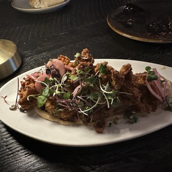 Cattle Shed - Cornmeal Crusted Oysters - Steakhouses Near Me - Alpharetta, Georgia