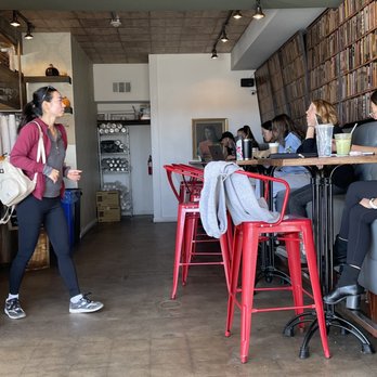 Ernest Coffee - Busy place, everyone enjoying coffee conversation and wifi. - Coffee & Tea Near Me - Palm Springs, California Ernest Coffee - Busy place, everyone enjoying coffee conversation and wifi. - Coffee & Tea Near Me - Palm Springs, California