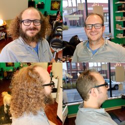 Supreme Beauty Parlor - Morgan getting his first haircut in 2 long years. What a difference!!