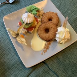 Shanty - Apfelringe in Vanillesoße