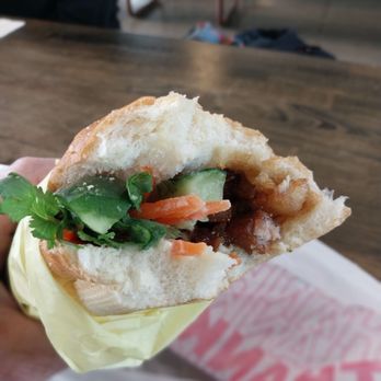 Banh Mi Fusion PDX - The Pork Belly Mid Nom, nom, nom. - Food Trucks Near Me - Fairview, Oregon