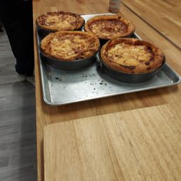 Chicago-style deep dish pizza Chicago-style deep dish pizza