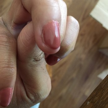 Vn Nails - Bad and uneven filing by manicurist Oanh. - Nail Salons Near Me - Hurst, Texas Vn Nails - Bad and uneven filing by manicurist Oanh. - Nail Salons Near Me - Hurst, Texas