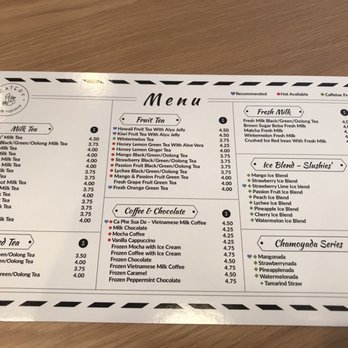 Teatery - Tea and Tapioca - Menu - Bubble Tea Near Me - Baton Rouge, Louisiana