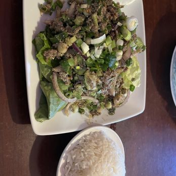 Thai Lao Restaurant - Beef Larb - Thai Near Me - Myrtle Beach, South Carolina