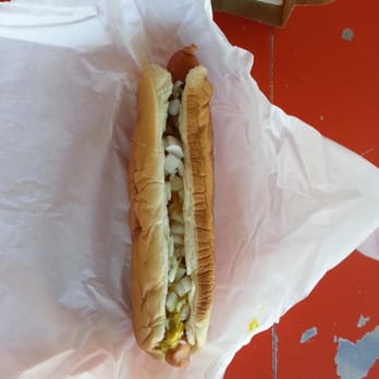 Mark's Hot Dogs - My first Marks Dog, thanx yelp! - Hot Dogs Near Me - San Jose, California