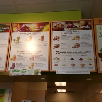 Jamba - Menu - Juice Bars & Smoothies Near Me - Rosemead, California