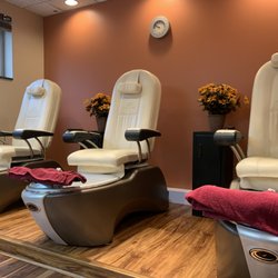 McMurray Styling Center - Sit back and relax in our pedicure area!
