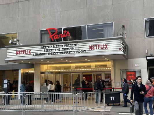 The Paris Theater by null