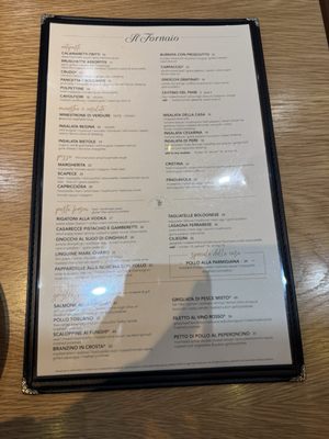 Menu photo 5 Il Fornaio Las Vegas, NV