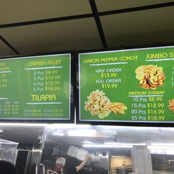 Lemon Peppers - Menu - Seafood Near Me - Miami, Florida