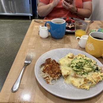 Waffle Stop - California Scramble and Verrry Berrry Waffle were SO good and try the OJ, it rocks! - Breakfast & Brunch Near Me - Tacoma, Washington Waffle Stop - California Scramble and Verrry Berrry Waffle were SO good and try the OJ, it rocks! - Breakfast & Brunch Near Me - Tacoma, Washington