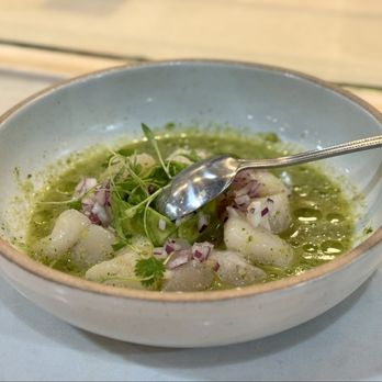 Holbox - Aguachile de Scallop - Latin American Near Me - Los Angeles, California Holbox - Aguachile de Scallop - Latin American Near Me - Los Angeles, California