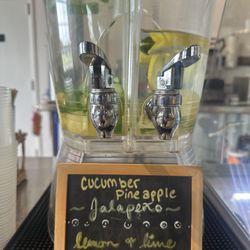 The Market at Tandy Hall - Complimentary fruit infused water