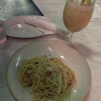 Coppa Osteria - Linguine alla Scampi La Perla - Italian Near Me - Houston, Texas
