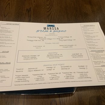Marssa - Sushi Bars Near Me - Henderson, Nevada