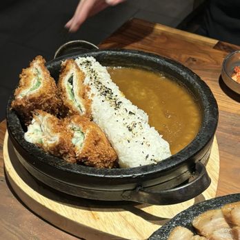 Jin Cook - 커리 할라피뇨치즈 돈까스 / Jalapeño Cheese Curry Katsu - Korean Near Me - Buena Park, California