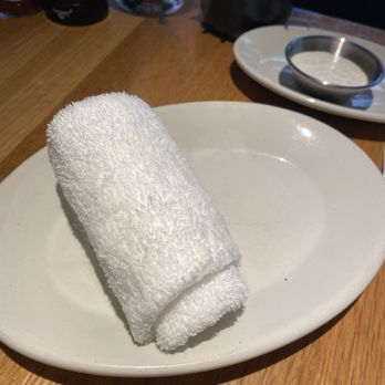 Hillstone Restaurant - Hot towel service - New American Near Me - Bal Harbour, Florida