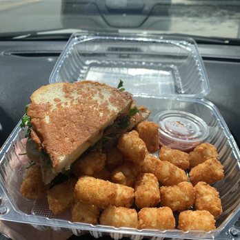 Libelula - Grilled Brie and tater tots - Breakfast & Brunch Near Me - Fresno, California Libelula - Grilled Brie and tater tots - Breakfast & Brunch Near Me - Fresno, California