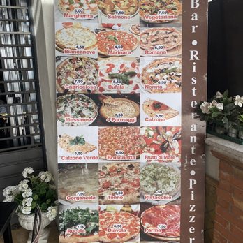 Arcobaleno - Menu for pizza - Italian Near Me - Giardini Naxos, Maine