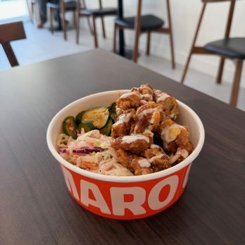Gamaro Fried Chicken - Kimchi Fried Rice Bowl - Chicken Shop Near Me - Los Angeles, California
