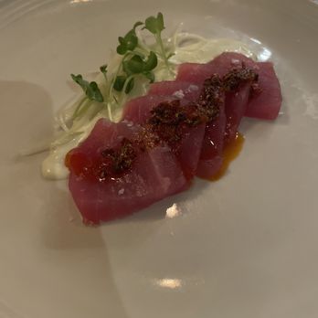 Scales - Tuna crudo! Melts in your mouth - Seafood Near Me - Portland, Maine Scales - Tuna crudo! Melts in your mouth - Seafood Near Me - Portland, Maine