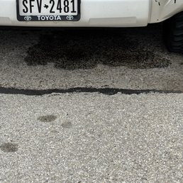 Oil everywhere