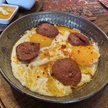 TashTea Restaurant Cafe - Fried eggs and sausage skillet - Breakfast & Brunch Near Me - Antioch, Tennessee TashTea Restaurant Cafe - Fried eggs and sausage skillet - Breakfast & Brunch Near Me - Antioch, Tennessee